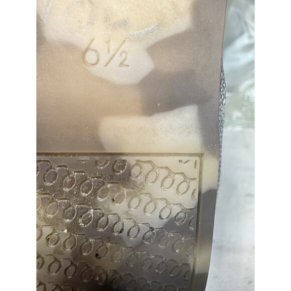 Rothy's The Flat Round Toe Women's Size 6.5 Silver Ballet Flats Shoes - Picture 5 of 7